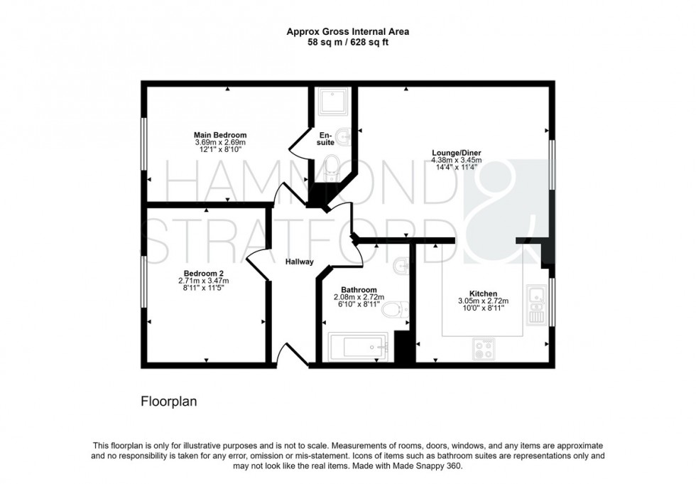 Floorplan for Mulberry Court, Hethersett