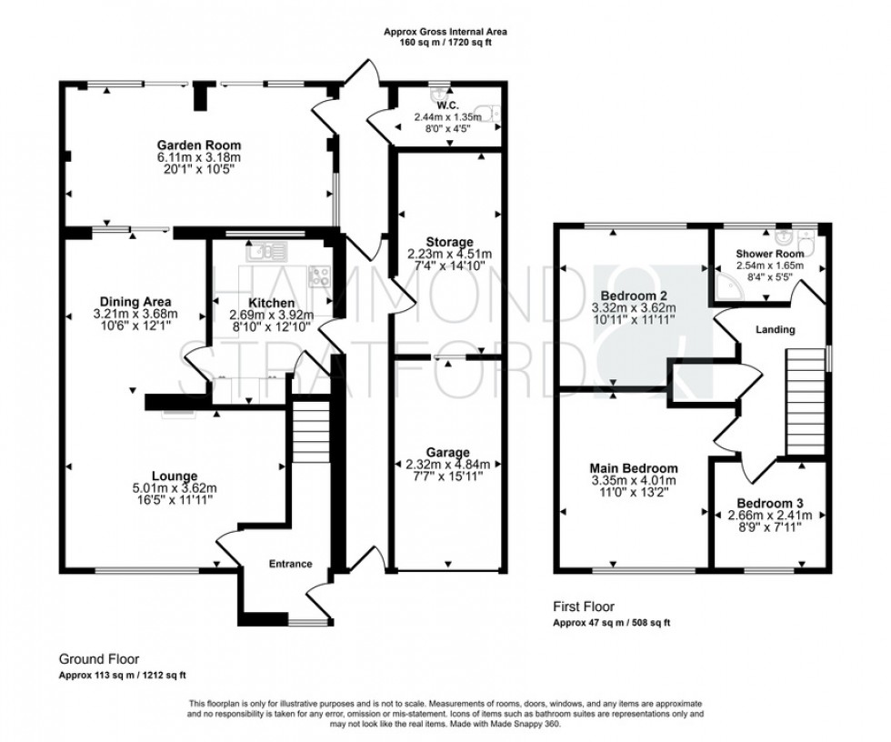 Floorplan for Parana Court, Sprowston