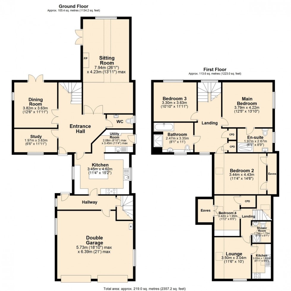 Floorplan for Norwich Road, Besthorpe