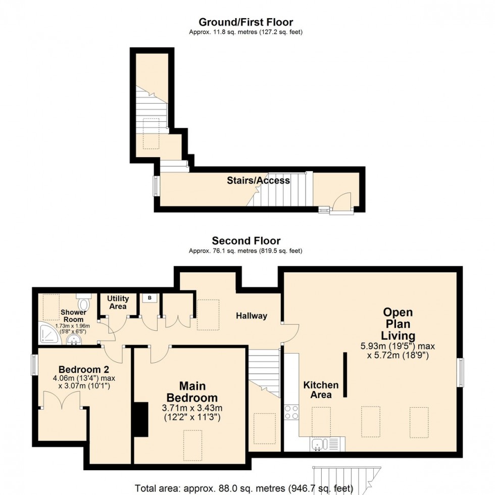 Floorplan for Branford Road, Norwich