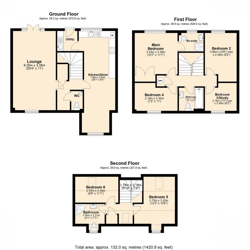 Floorplan for Off Greenways, Eaton