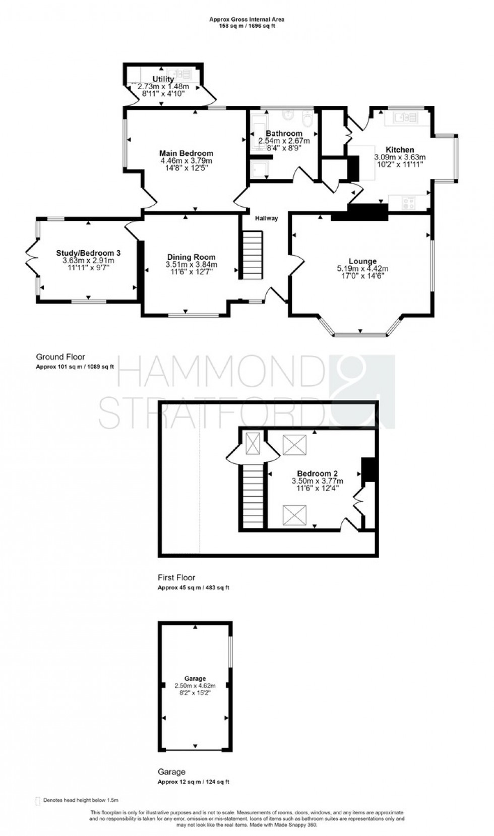 Floorplan for Broadhurst Road, Norwich