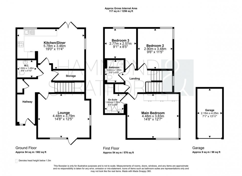 Floorplan for Colney Lane, Cringleford