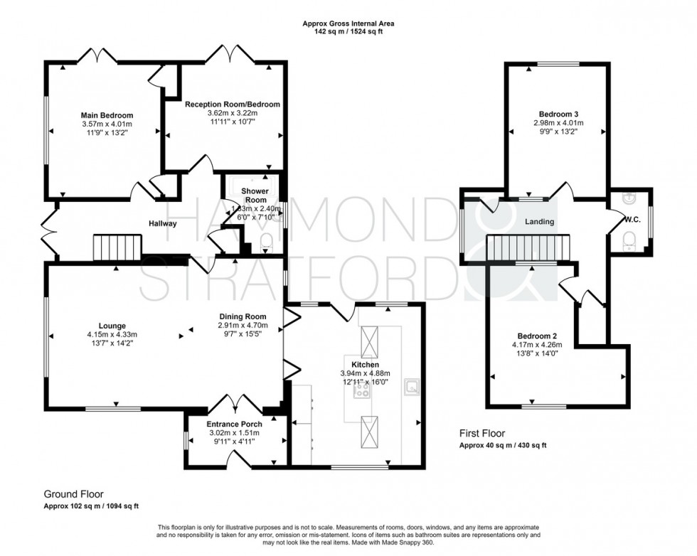 Floorplan for Bears Lane, Hingham