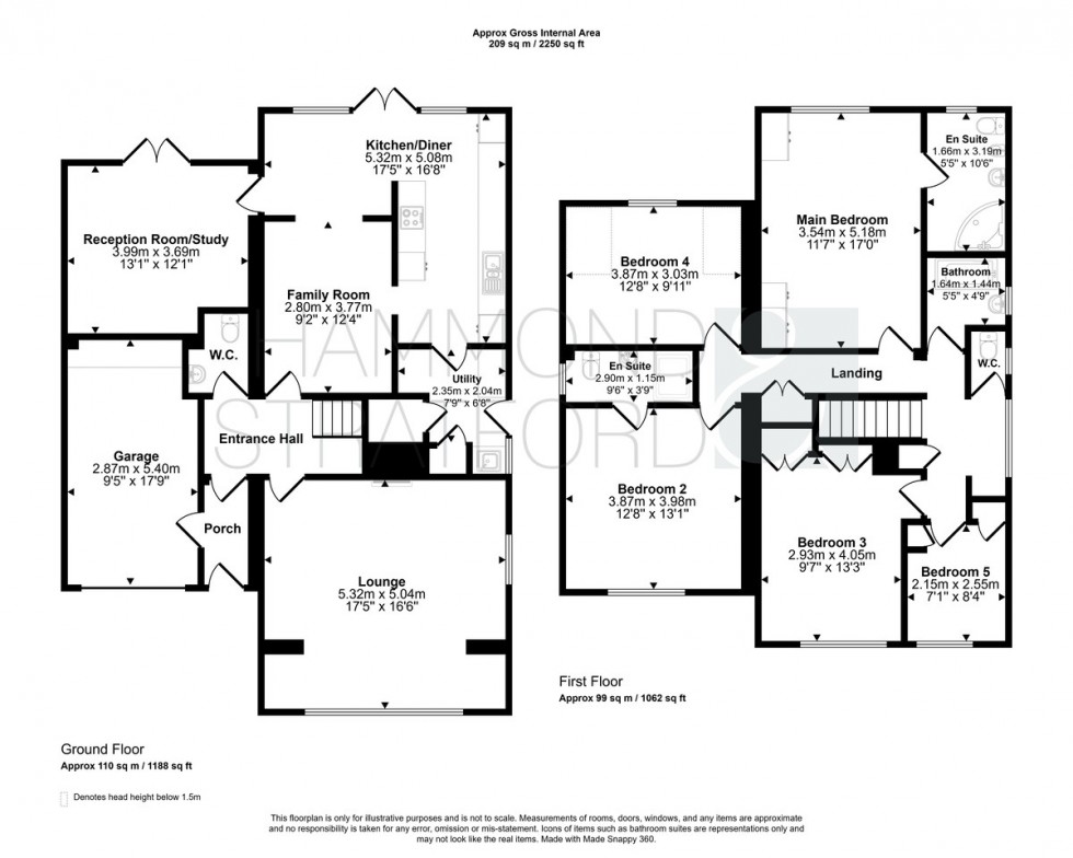 Floorplan for Greenways, Eaton