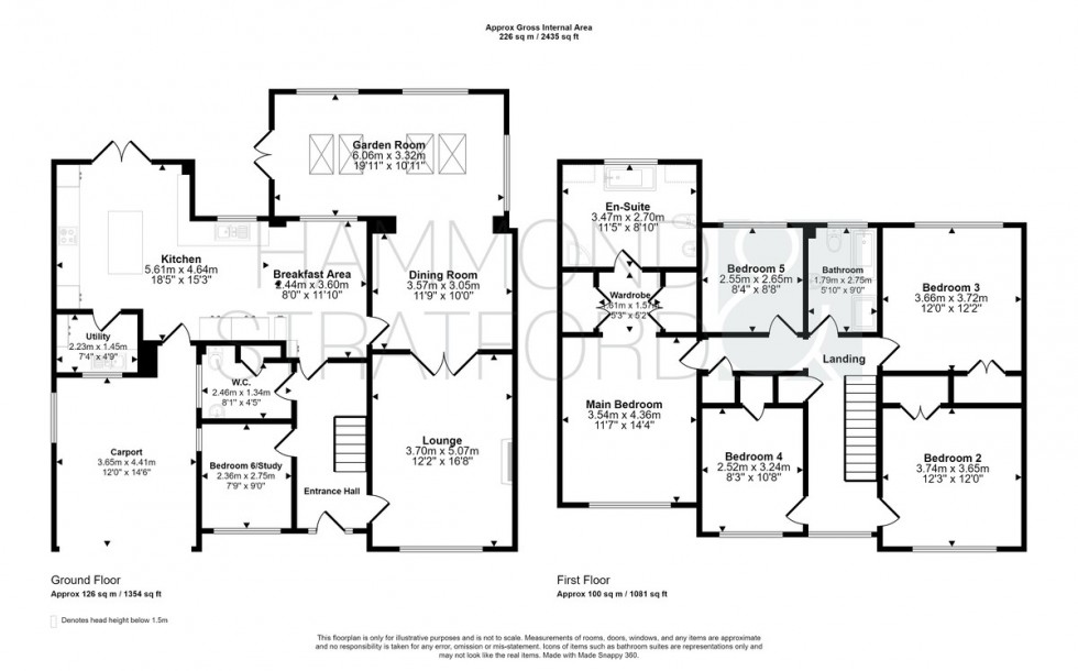 Floorplan for Glenalmond, Norwich
