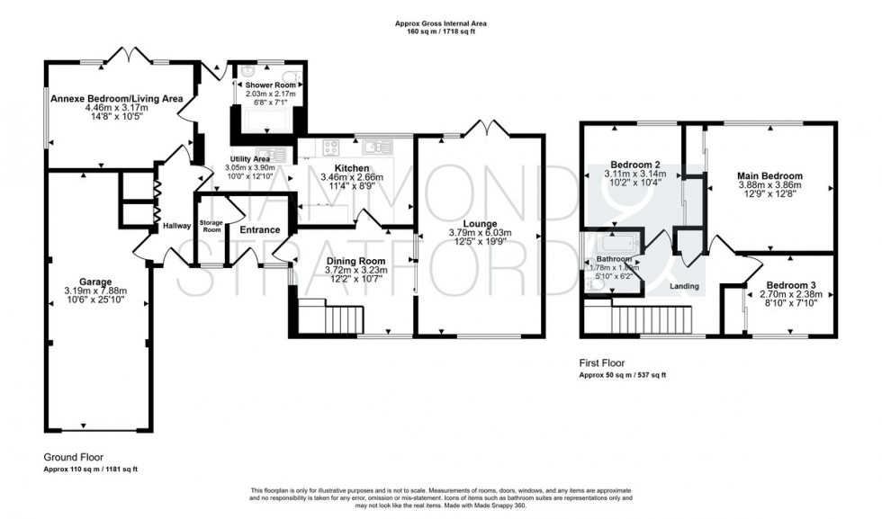 Floorplan for Haconsfield, Hethersett