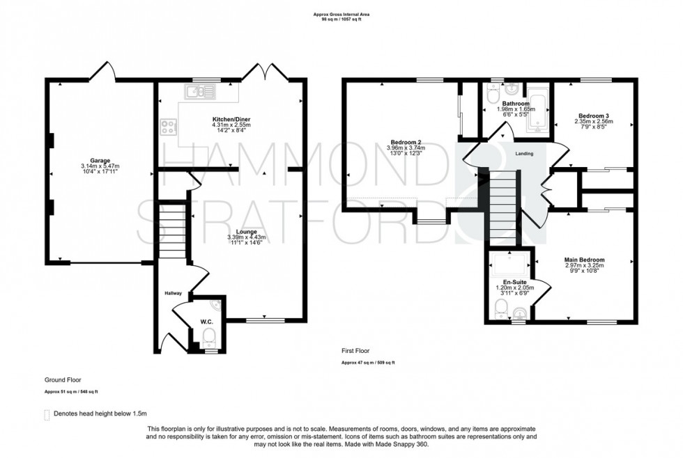 Floorplan for Captain Ford Way, Dereham