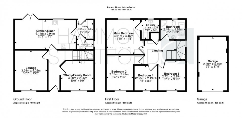 Floorplan for Tailor Place, Hethersett