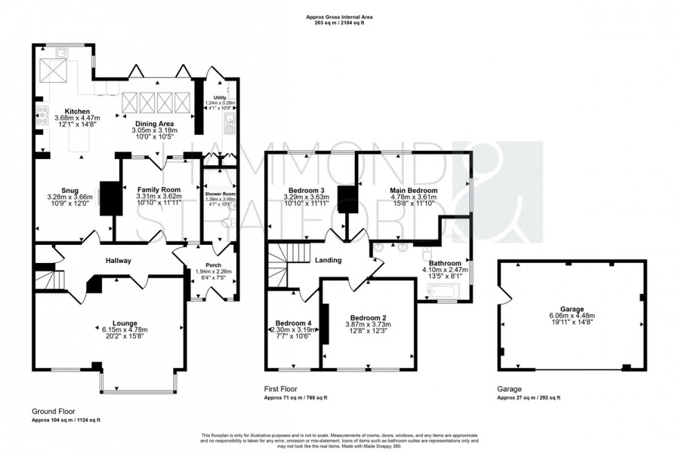 Floorplan for Mile End Road, Norwich