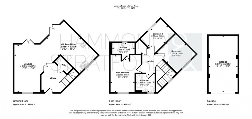 Floorplan for Sorrel Grove, Cringleford