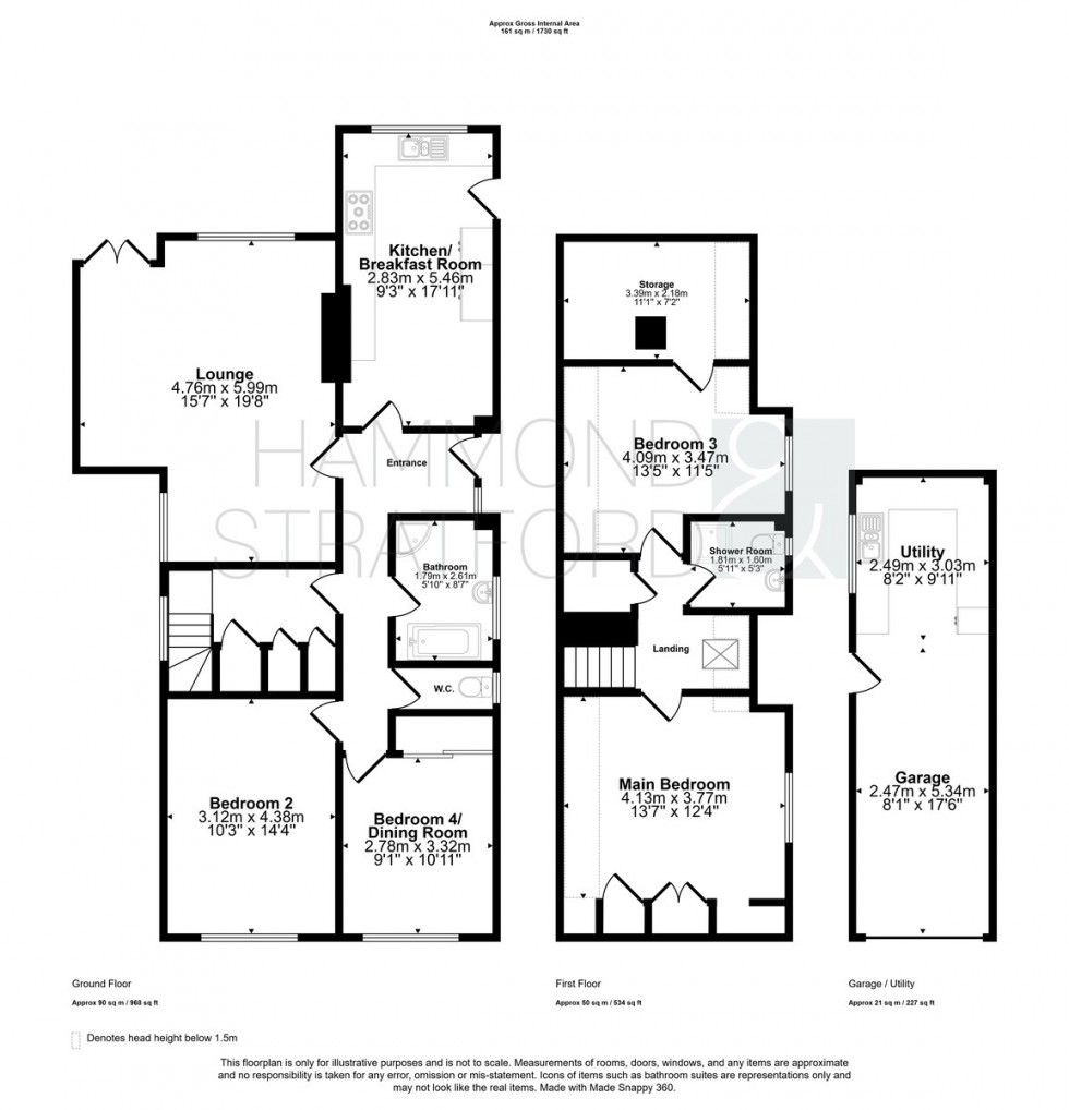 Floorplan for Tungate Crescent, Cringleford