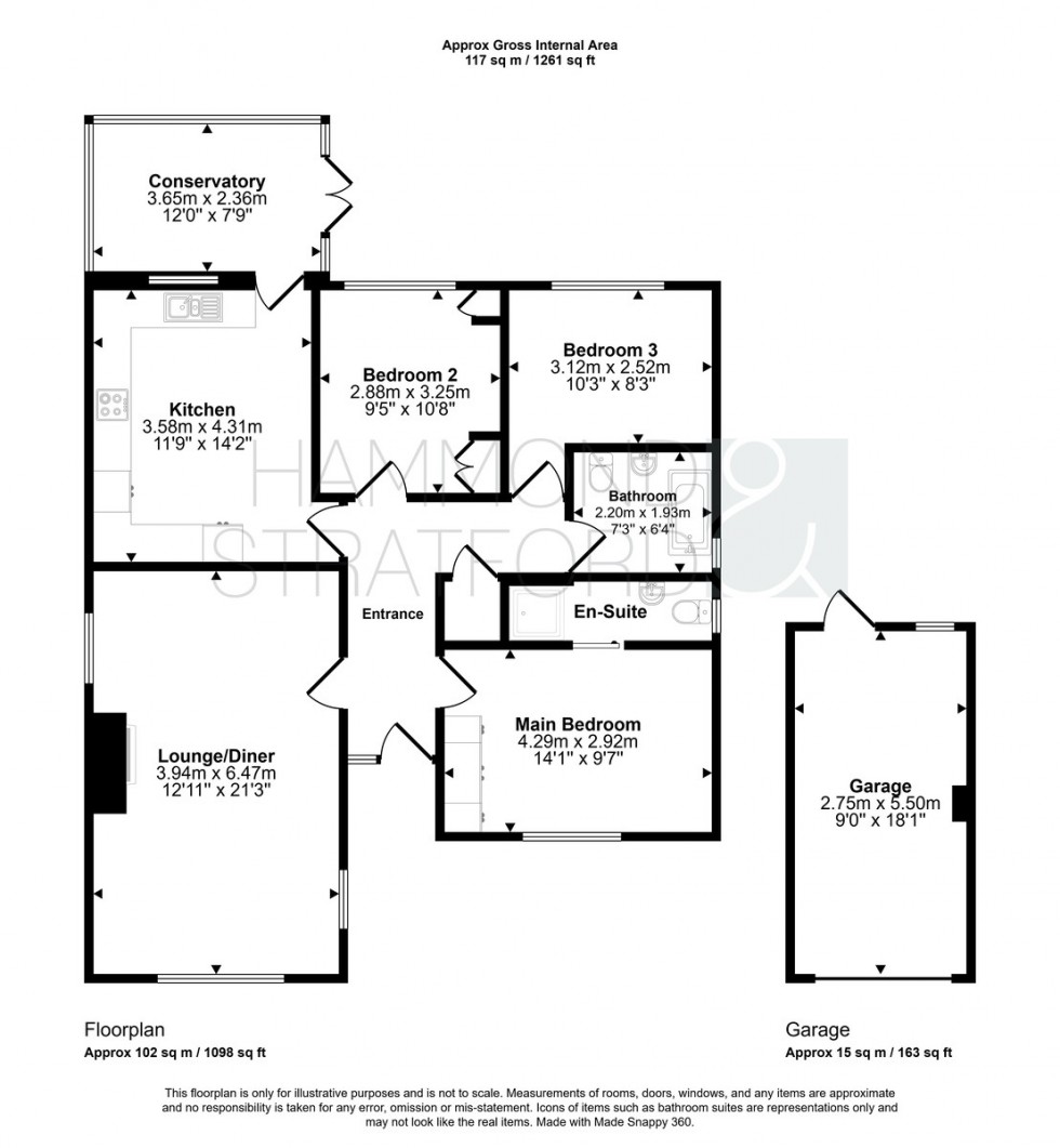 Floorplan for Sidell Close, Cringleford