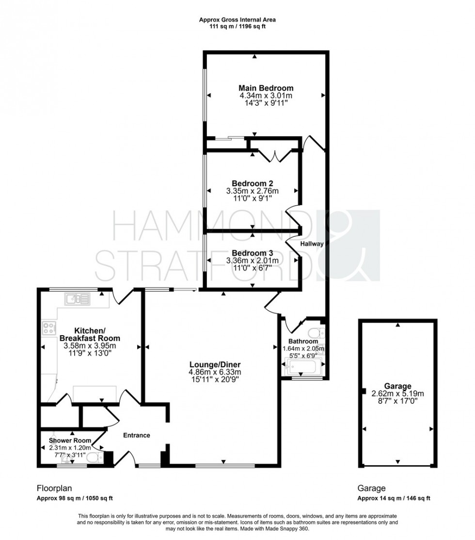 Floorplan for Brentwood, Eaton