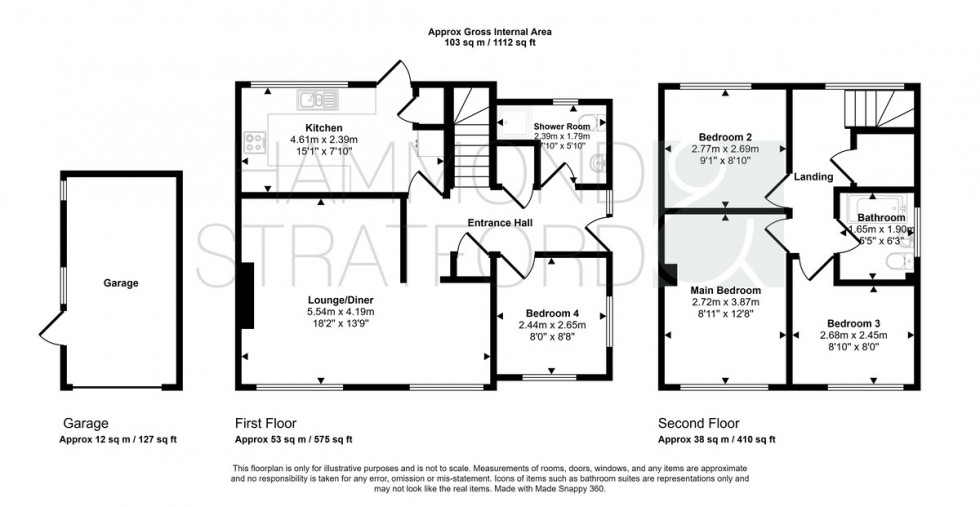 Floorplan for Leng Crescent, Eaton