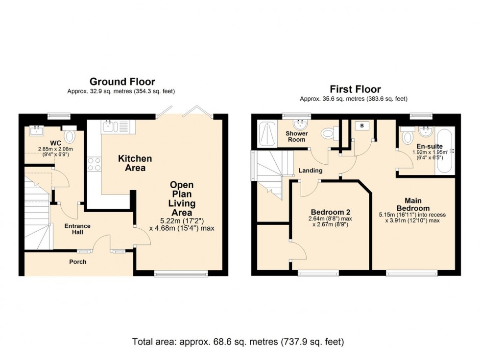 Floorplan for Natterers Road, Hethersett