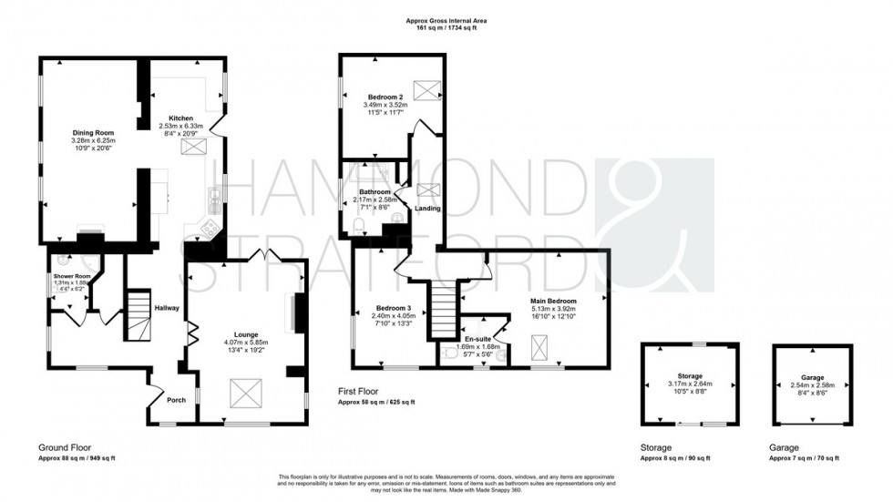 Floorplan for Spinks Lane, Wymondham