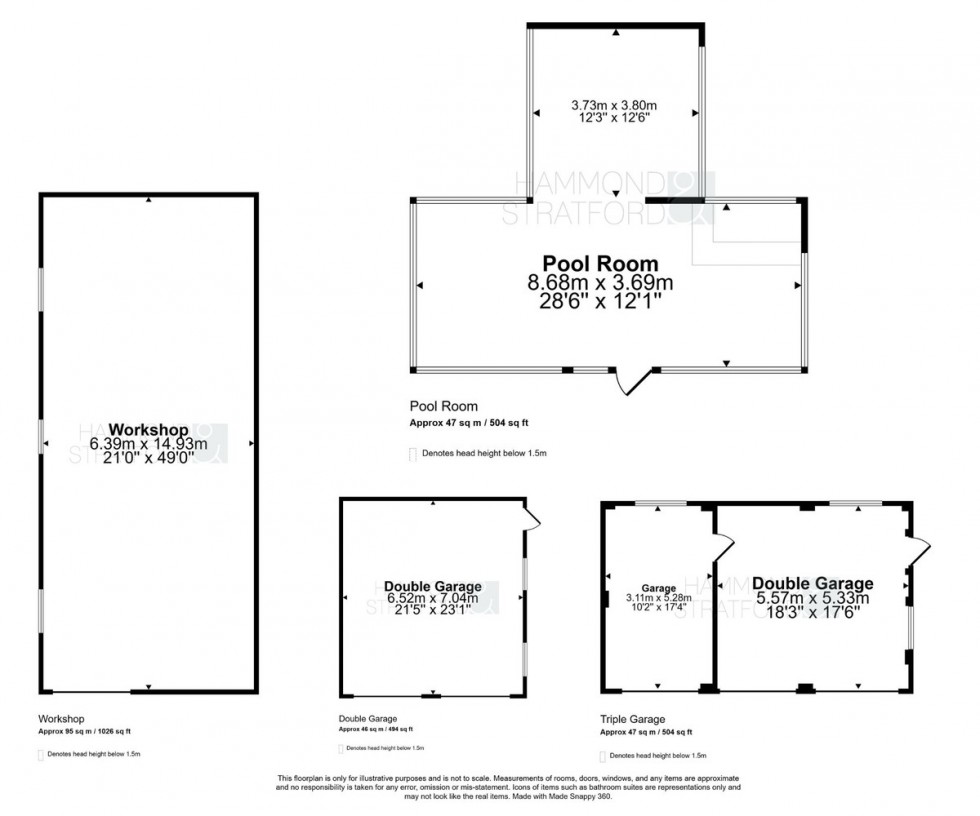 Floorplan for Buxton Road, Cawston