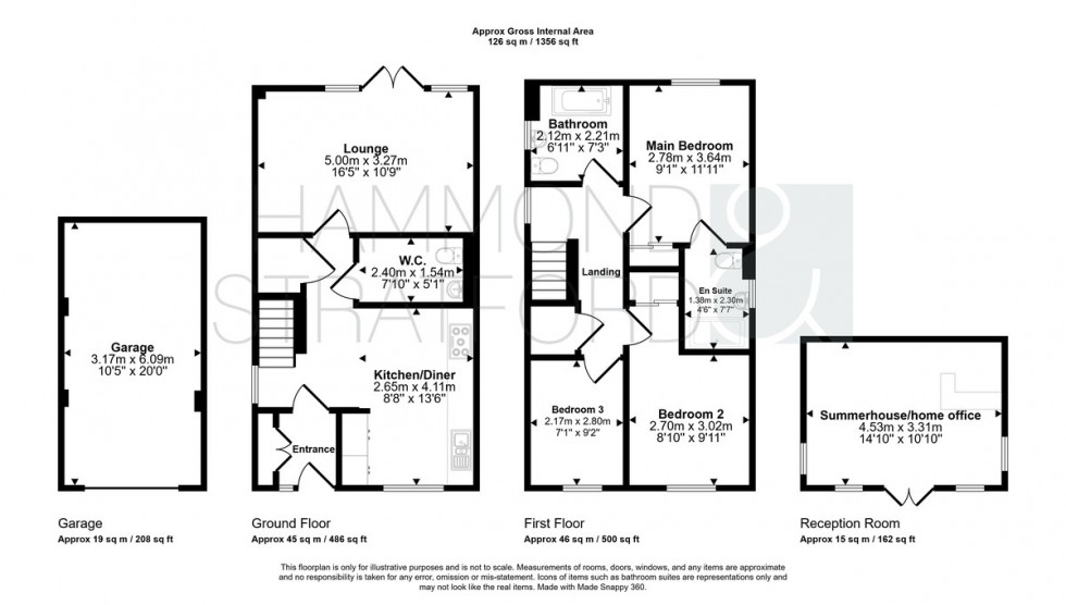 Floorplan for Serotine Avenue, Hethersett
