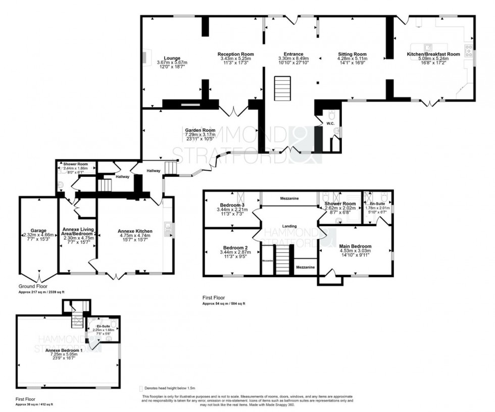 Floorplan for Cheneys Lane, Forncett St. Mary
