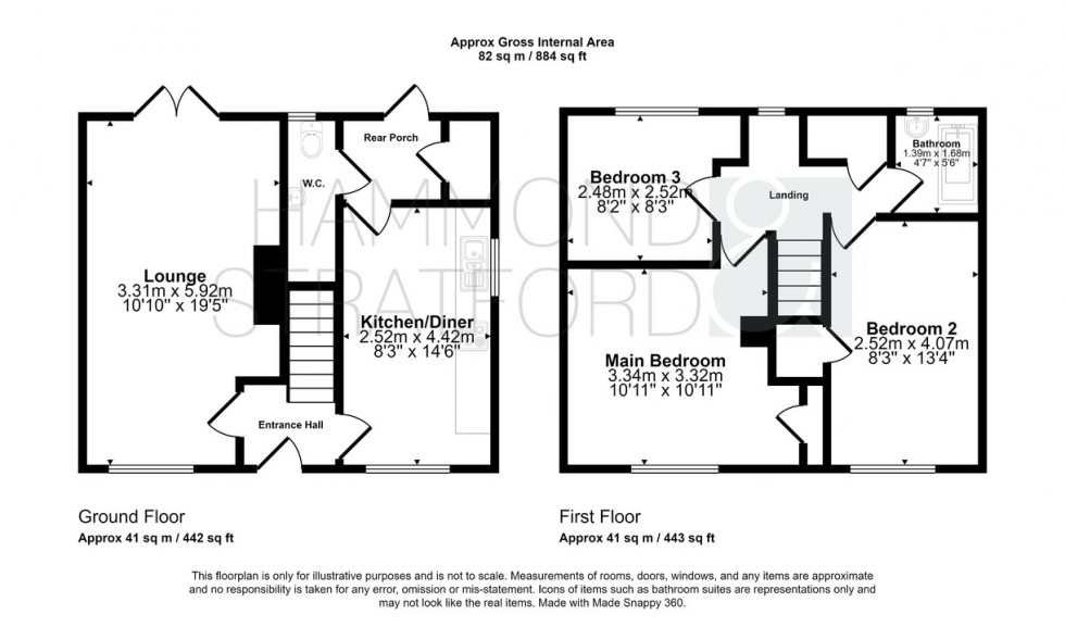 Floorplan for Watkin Road, Norwich