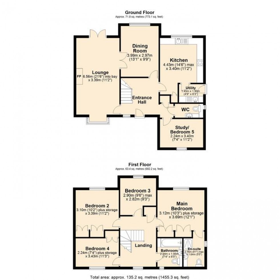 Floorplan for Besthorpe Road, Attleborough