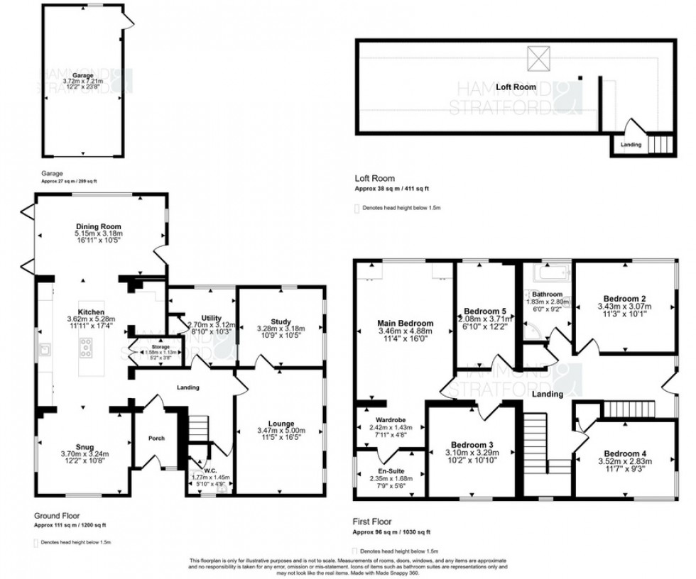 Floorplan for Bluebell Road, Eaton