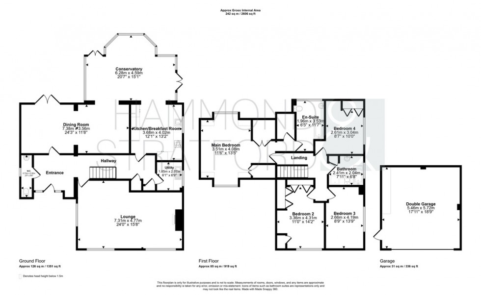 Floorplan for The Pyghtle, East Harling