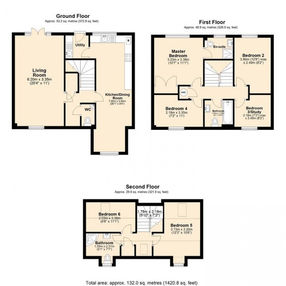 Floorplan for Off Greenways, Eaton
