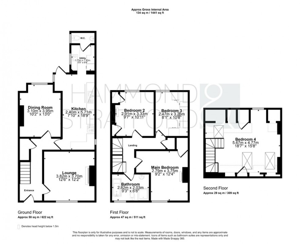 Floorplan for Grosvenor Road, Golden Triangle