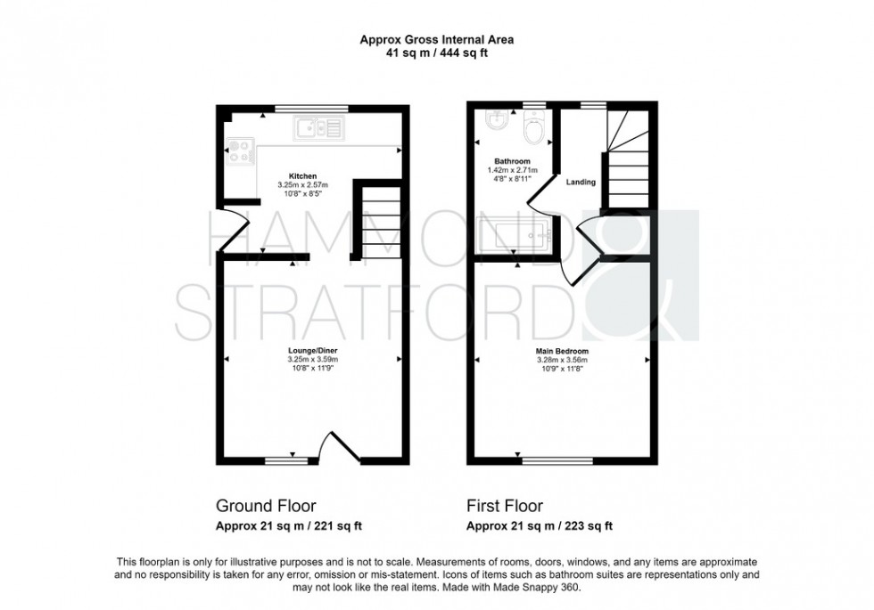 Floorplan for Deacon Drive, Hethersett