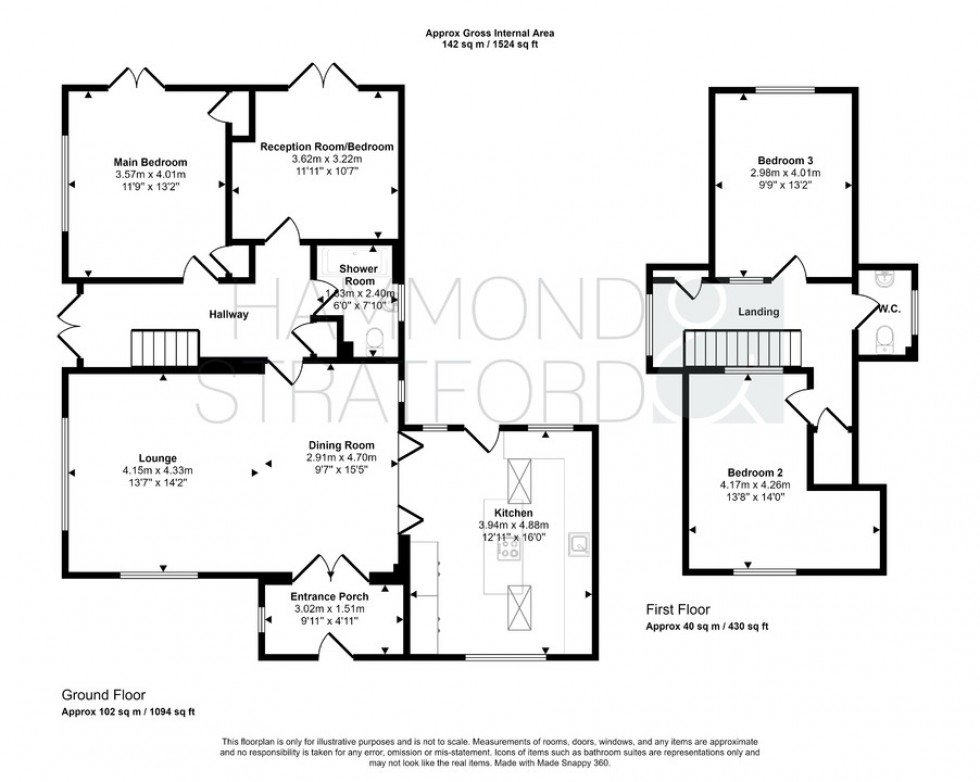 Floorplan for Bears Lane, Hingham