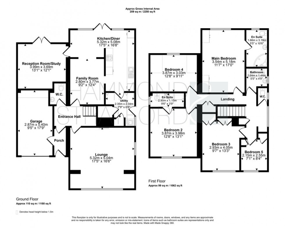 Floorplan for Greenways, Eaton