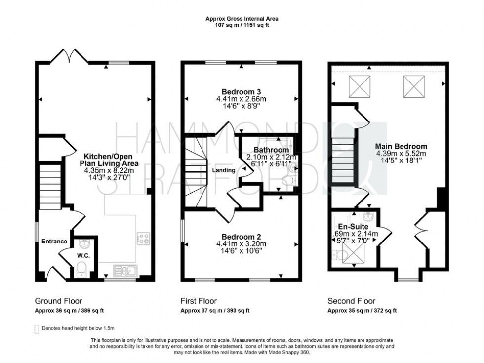Floorplan for Holme Avenue, Cringleford