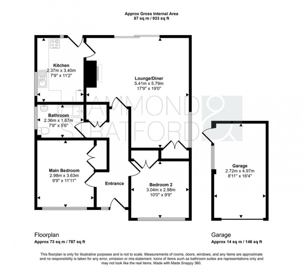 Floorplan for Greenways, Eaton
