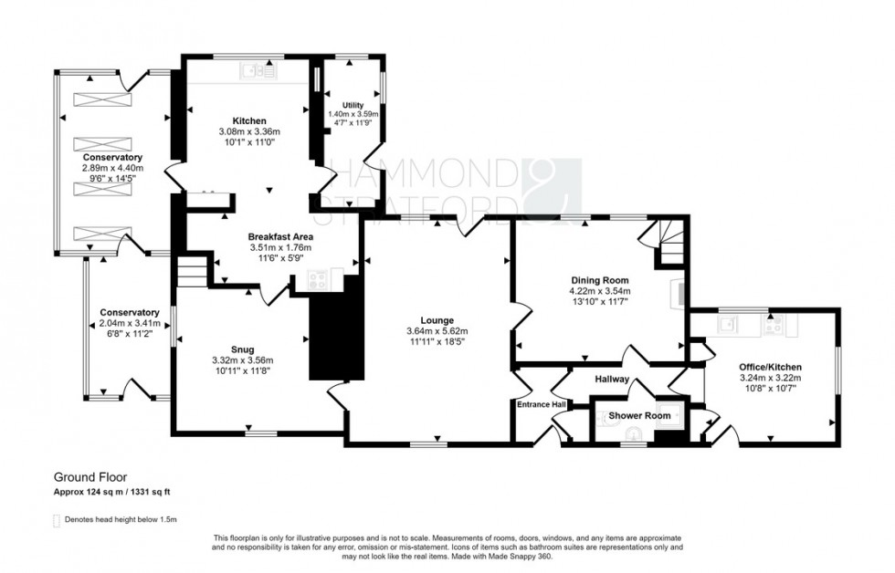 Floorplan for College Road, Thompson