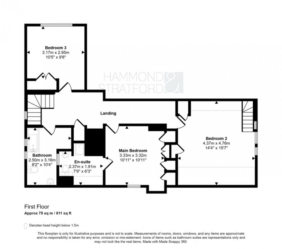 Floorplan for College Road, Thompson