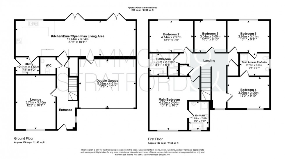 Floorplan for Norwich Road, Wymondham