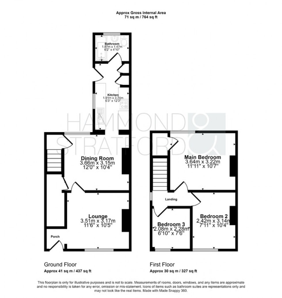 Floorplan for Cantley Lane, Cringleford
