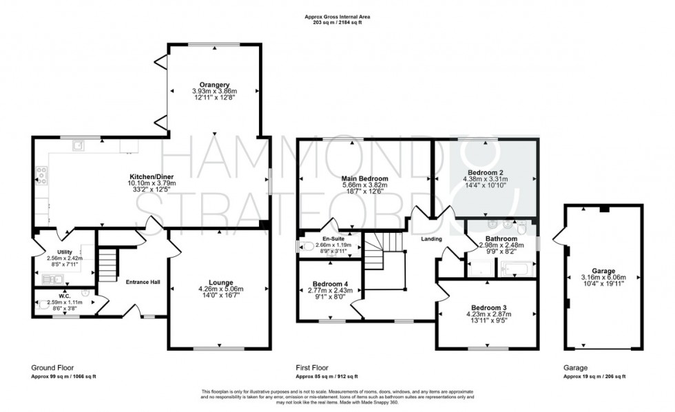 Floorplan for Garnier Meadow, Attleborough