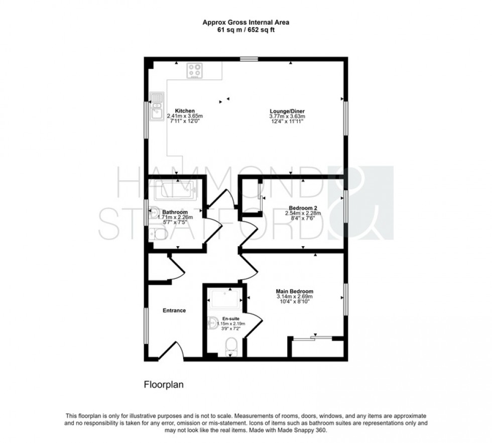 Floorplan for Goldfinch Close, Wymondham