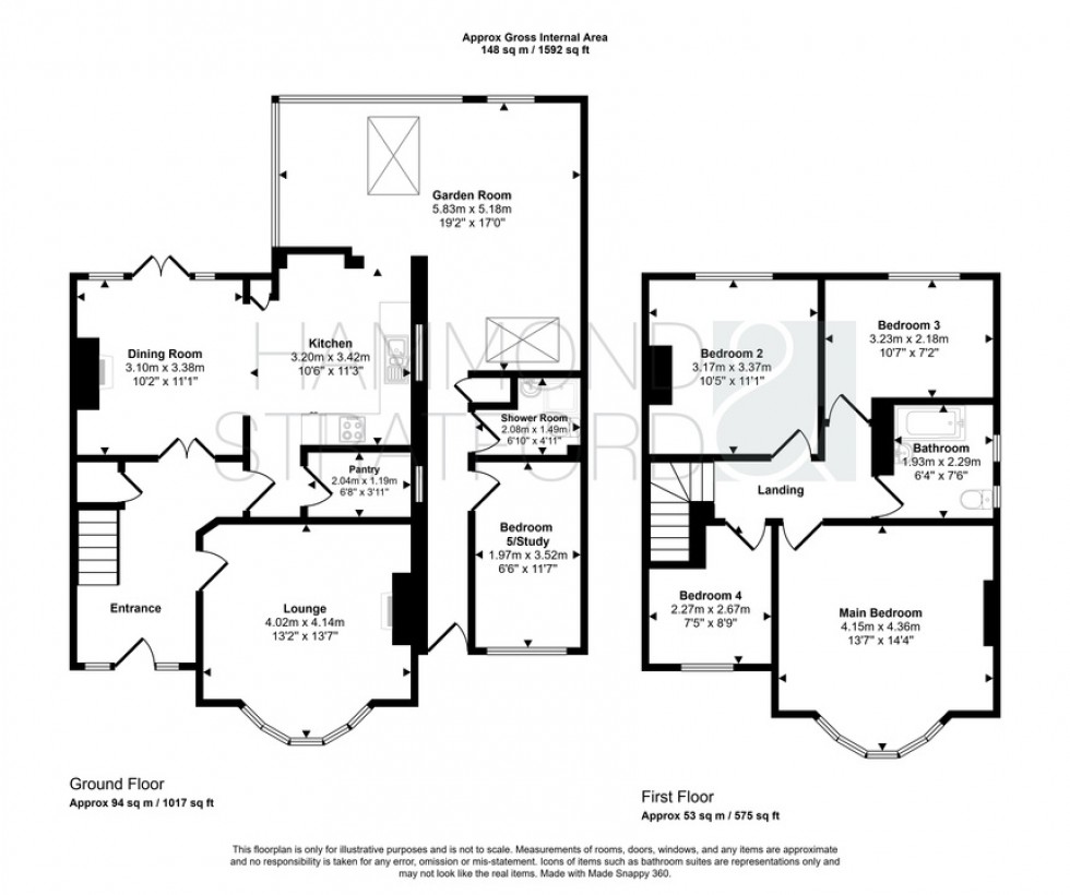 Floorplan for Eaton Street, Eaton