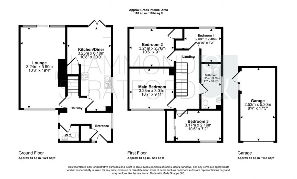 Floorplan for Greenways, Eaton