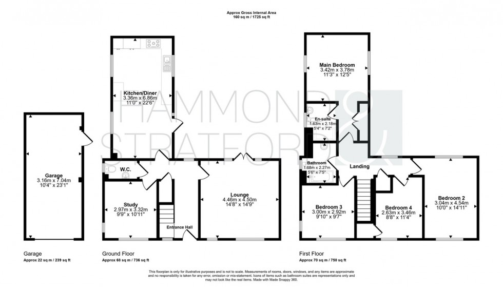 Floorplan for Harness Maker Way, Hethersett