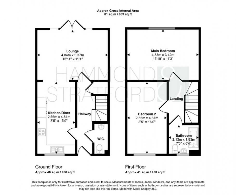 Floorplan for Fallow Drive, Banham