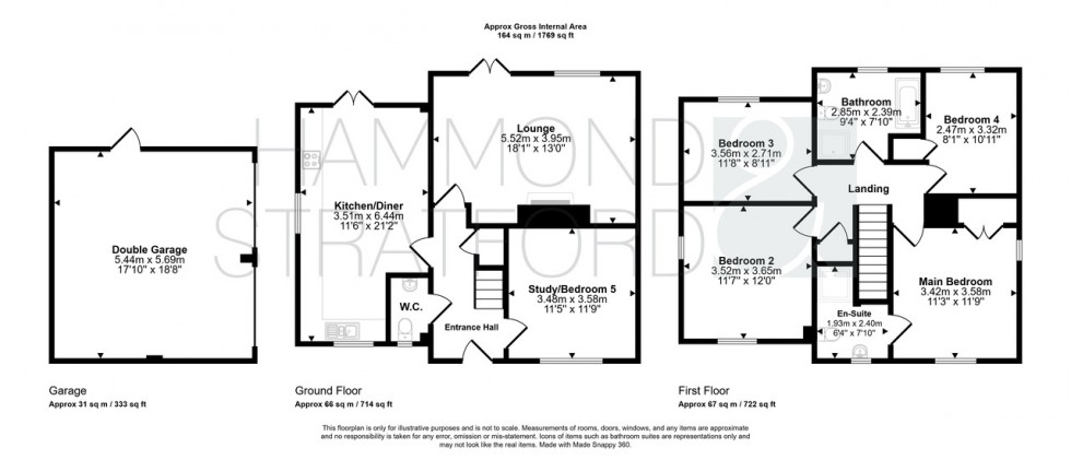 Floorplan for Cornfield Road, Mulbarton