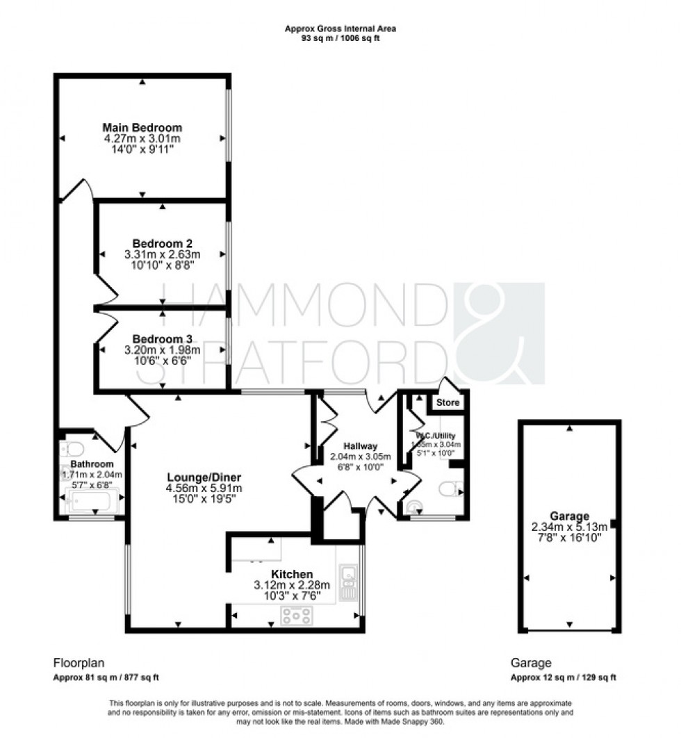 Floorplan for Brentwood, Eaton