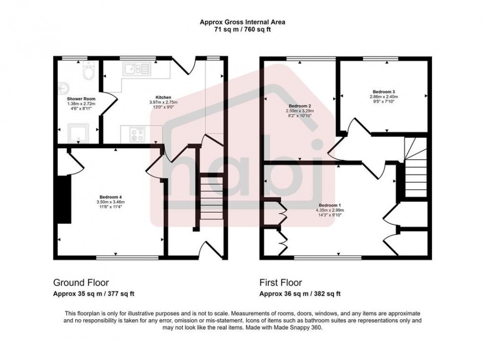 Floorplan for Morse Road, Norwich, NR1 4PN