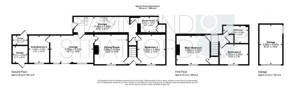 Floorplan for New North Road, Attleborough