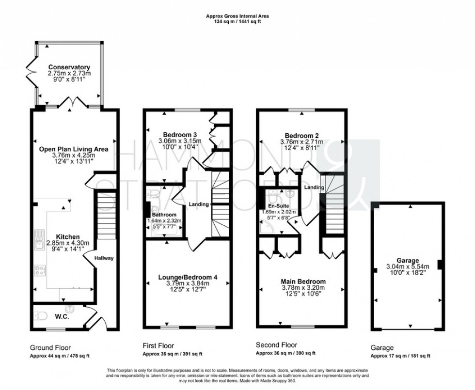 Floorplan for Tulip Gardens, Cringleford